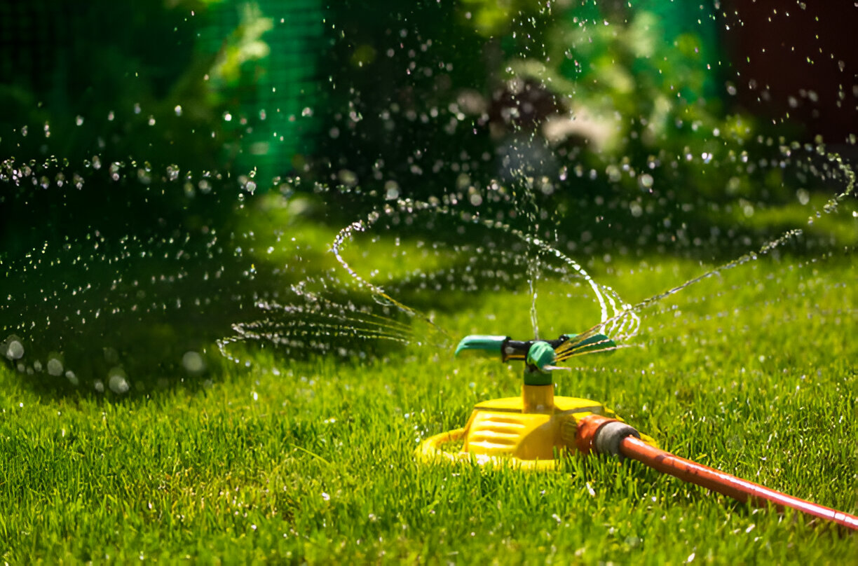 Landscaping Equipment Setup